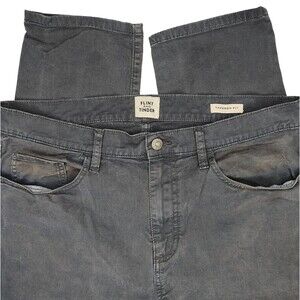 Flint and Tinder 365 Pants Mens 33x30 Navy Blue Washed Tapered Fit Huckberry
